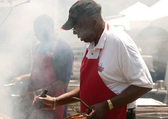 Charlie Robinson Grilling