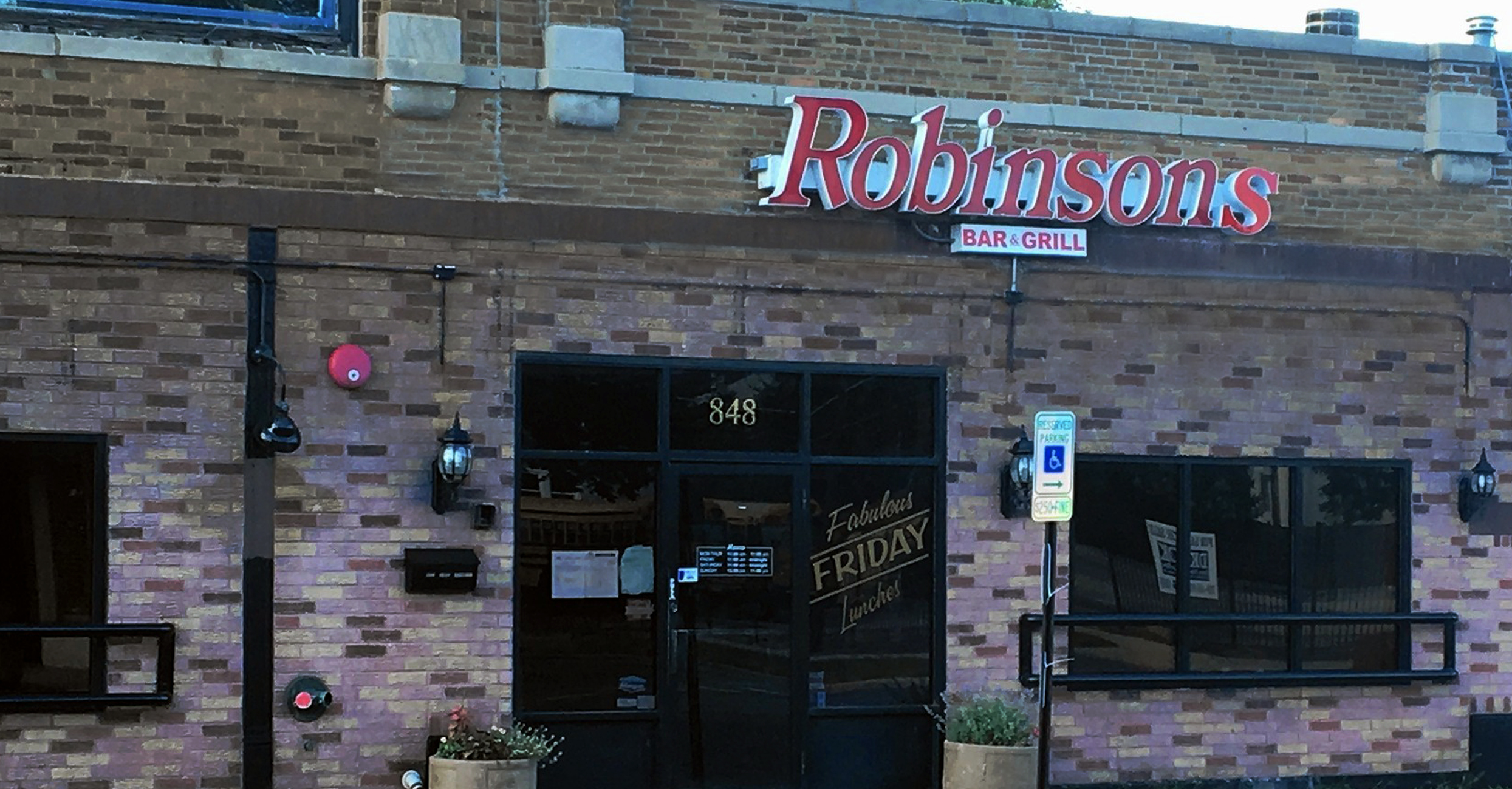 Outside of restaurant